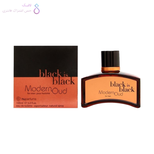 ادکلن black is black modern oud