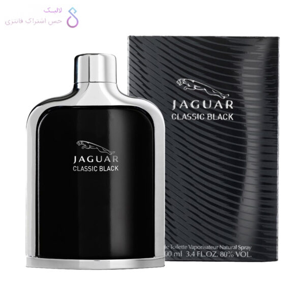 جعبه ادکلن جگوار مشکی کلاسیک بلک | Jaguar Classic Black box