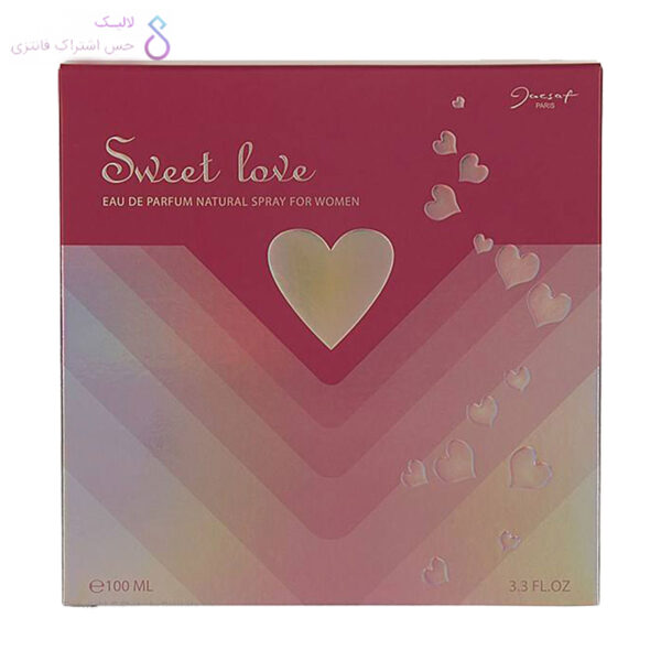 جعبه ادکلن سوییت لاو ژکساف | Jacsaf Sweet Love box
