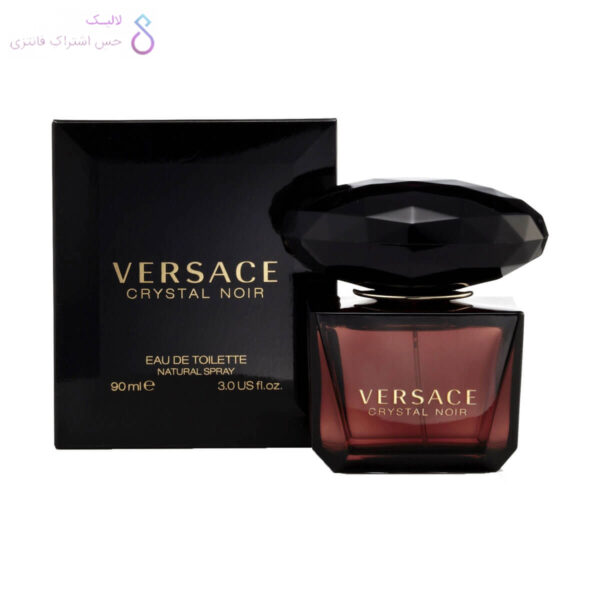 جعبه ادکلن ورساچه مشکی | Versace Crystal Noir box