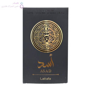 جعبه ادکلن لطافه اسد | Lattafe Asad box