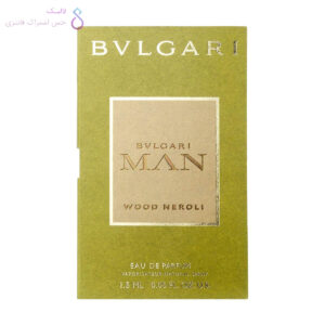 جعبه ادکلن بولگاری من وود نرولی | Bvlgari Man Wood Neroli box