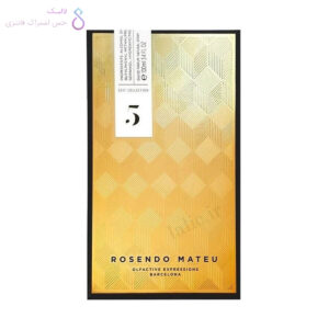 جعبه ادکلن روزندو ماتیو شماره ۵ | Rosendo Mateu Nº 5 box