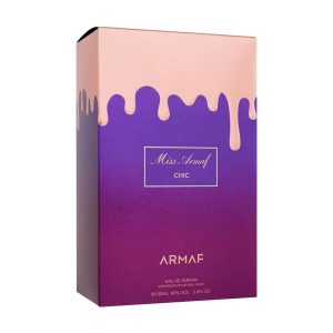 جعبه ادکلن میس ارماف شیک | Armaf Miss Armaf Chic box