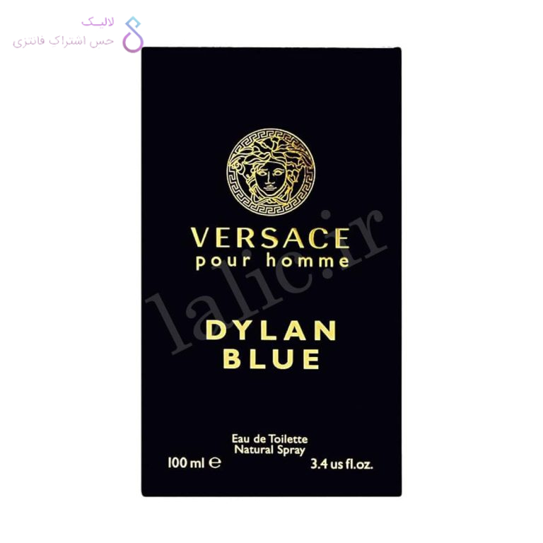 جعبه ادکلن ورساچه دیلان بلو مردانه | Versace Dylan Blue BOX