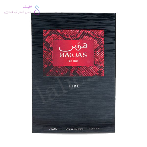 جعبه ادکلن رصاصی هوس فایر | Rasasi Hawas Fire box