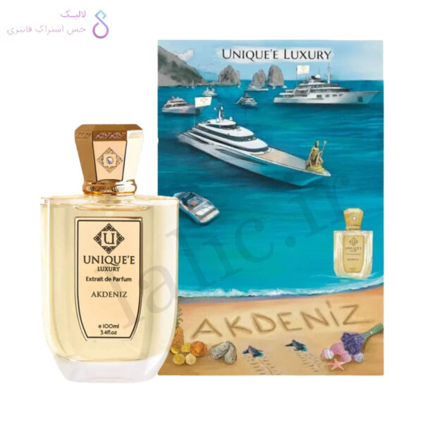 جعبه ادکلن یونیک لاکچری اکدنیز | Akdeniz Unique'e Luxury box