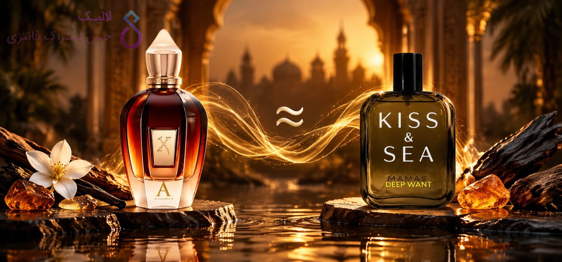Xerjoff Alexandria II VS Samam Kiss & Sea Deep Want